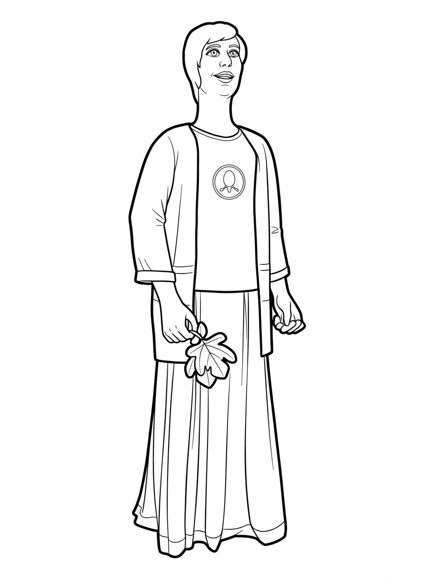 Gegant/a de l'escola Anxaneta de Mataró