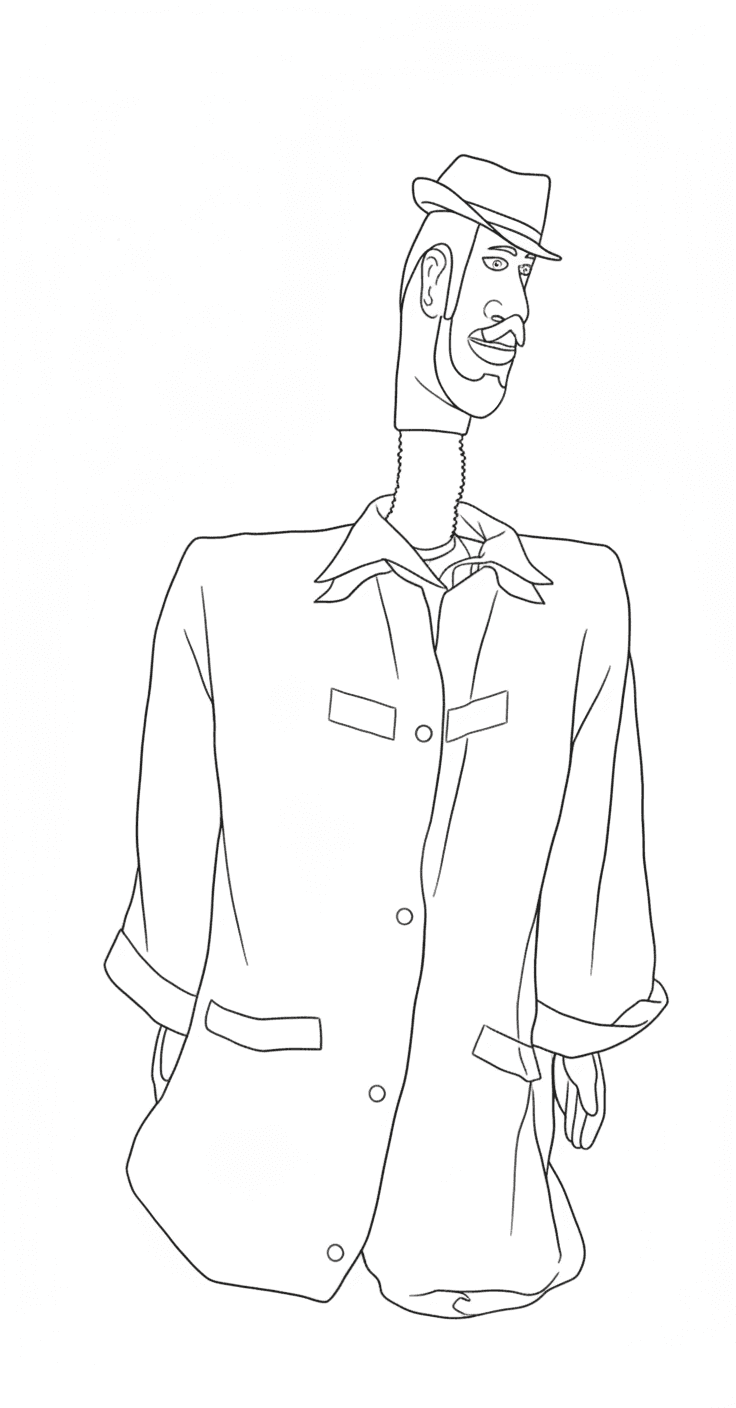 Gegant Inspector Gadget de Santa Coloma de Queralt