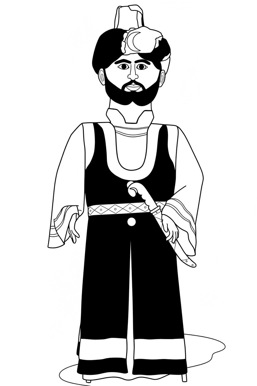 Gegant de l'AAVV Camp d'Esports (Lleida)