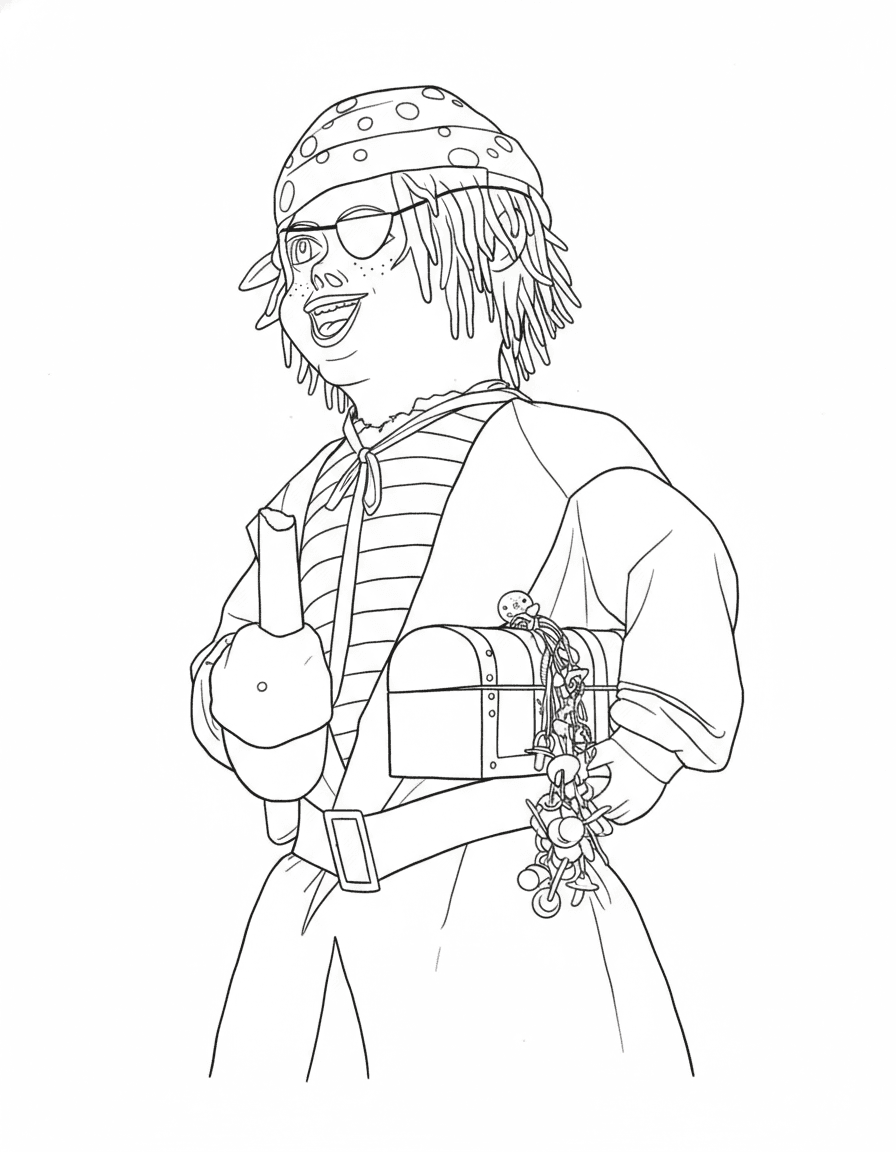 Gegant de l'escola Els Garrofers de Mataró