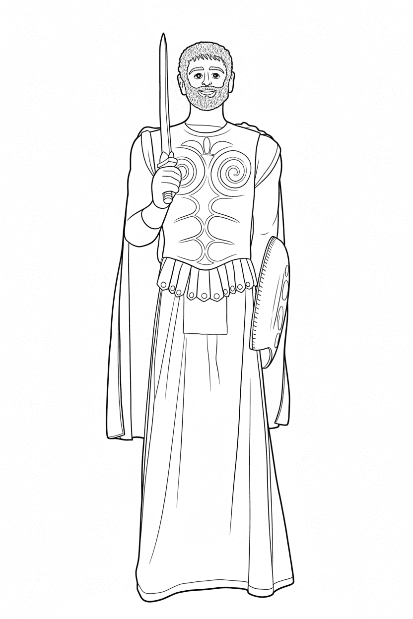 Gegant de l'escola Ítaca de Barcelona