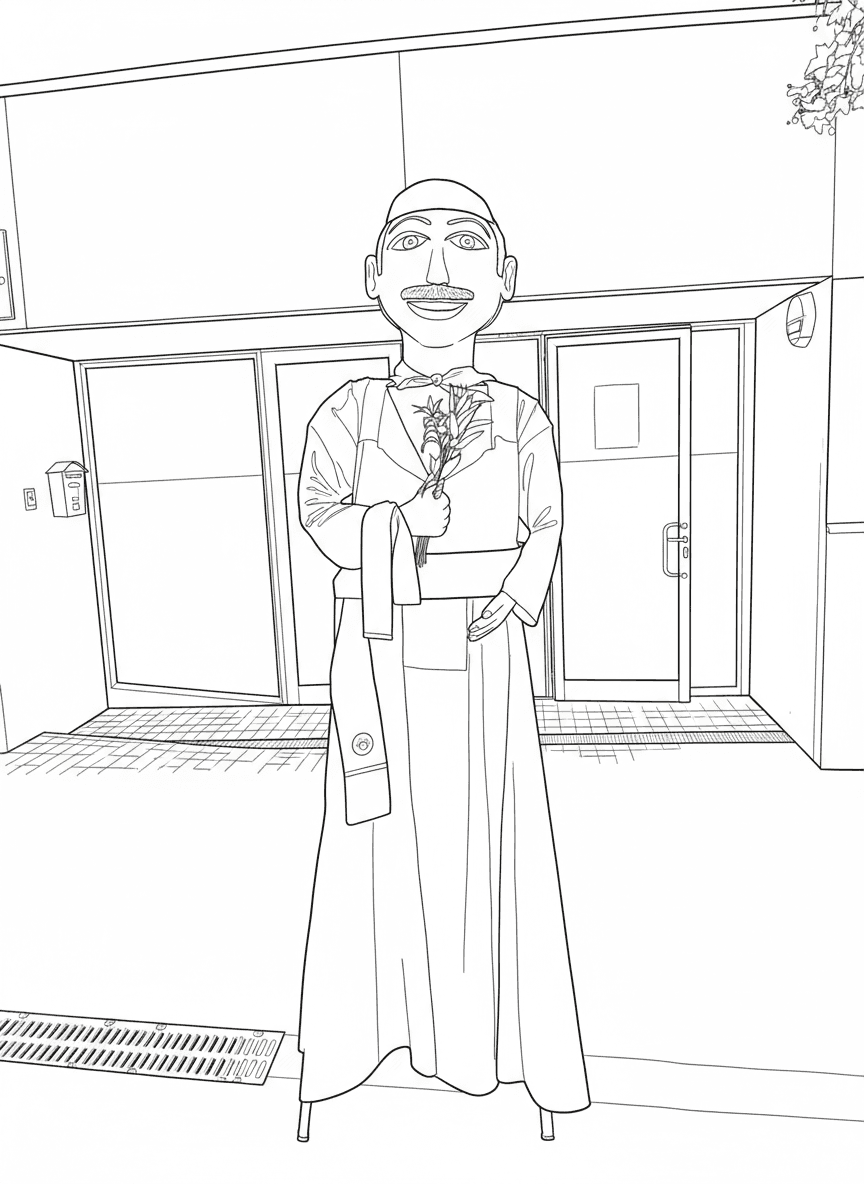 Gegant de l'Escola Maria