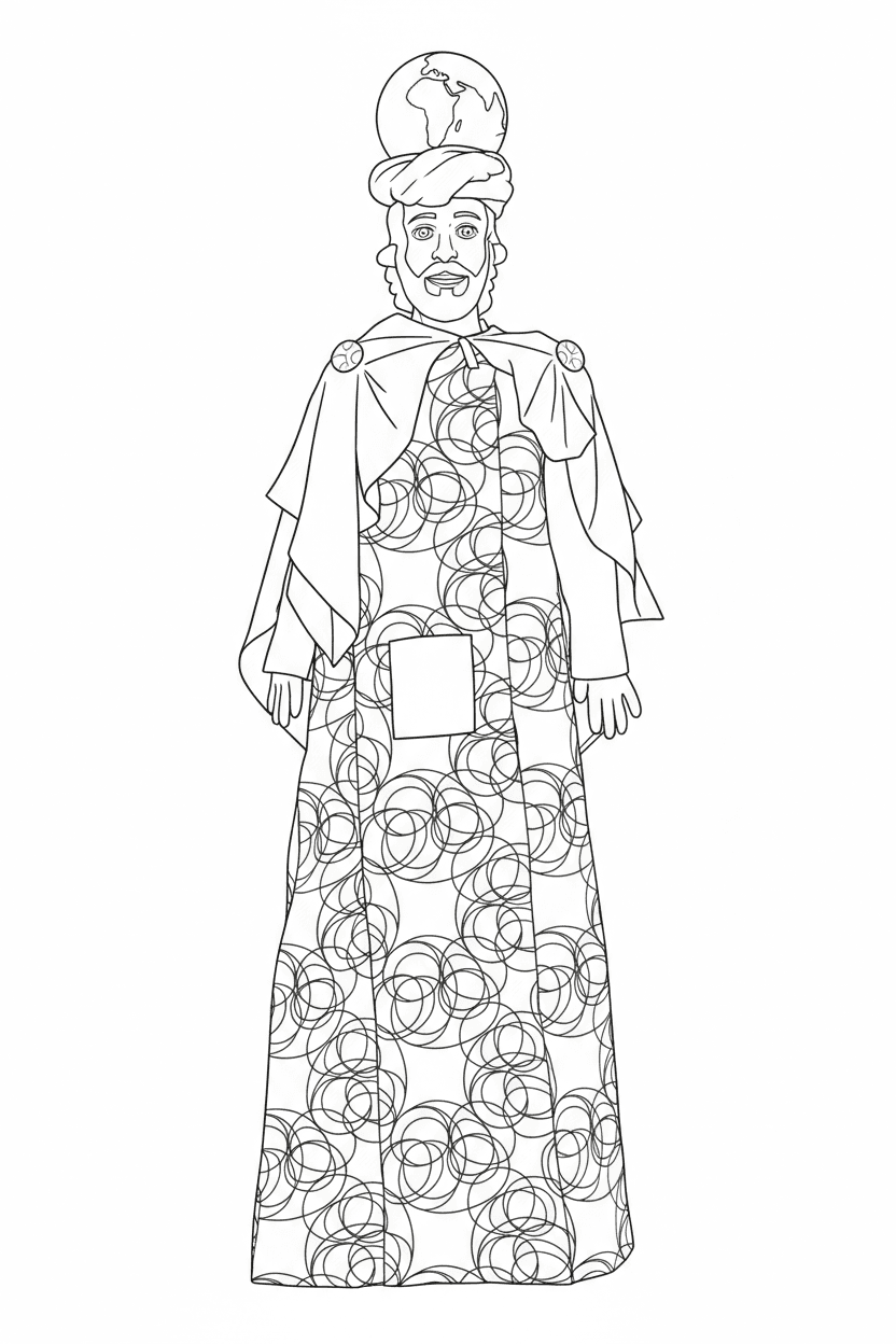 Gegant de l'escola Virolai de Barcelona