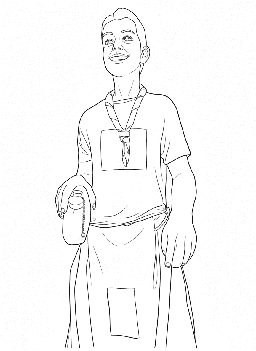 Gegant del Club d'Esplai Vilassar de Dalt