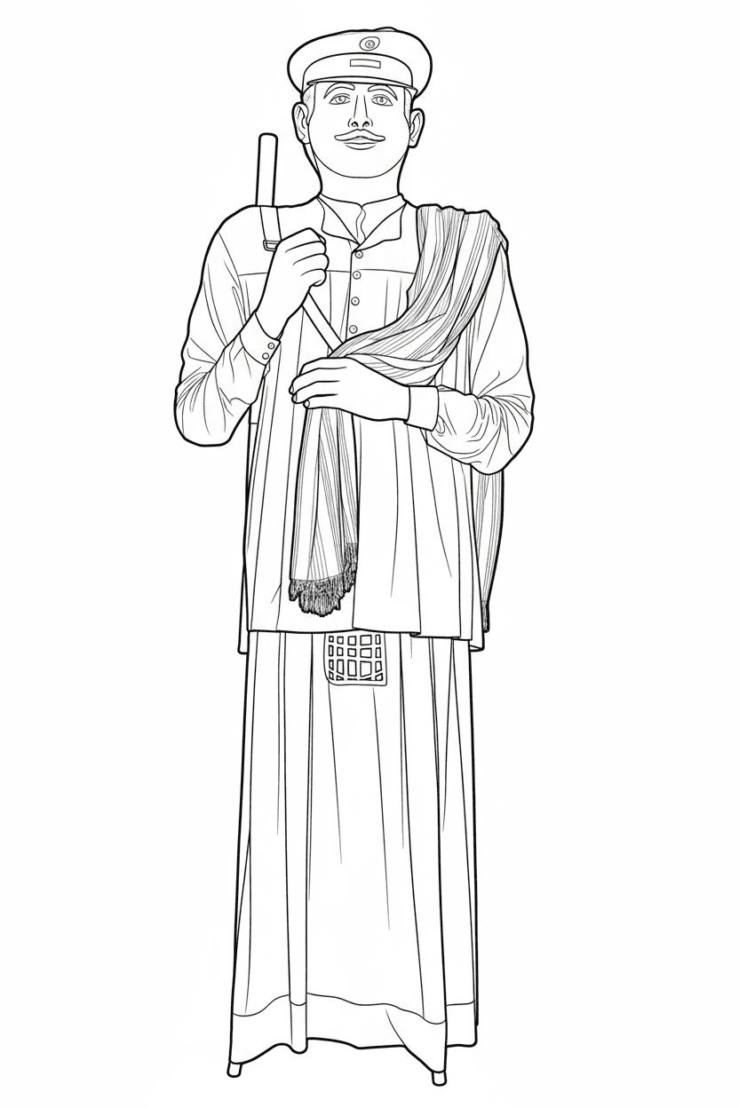 Gegant del Barri de Cirera de Mataró