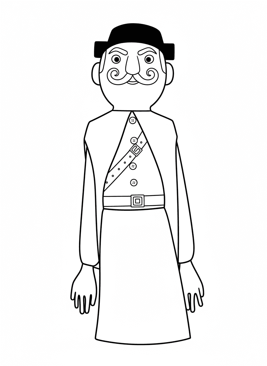 Gegant del COPP (Guàrdia civil enfadat)