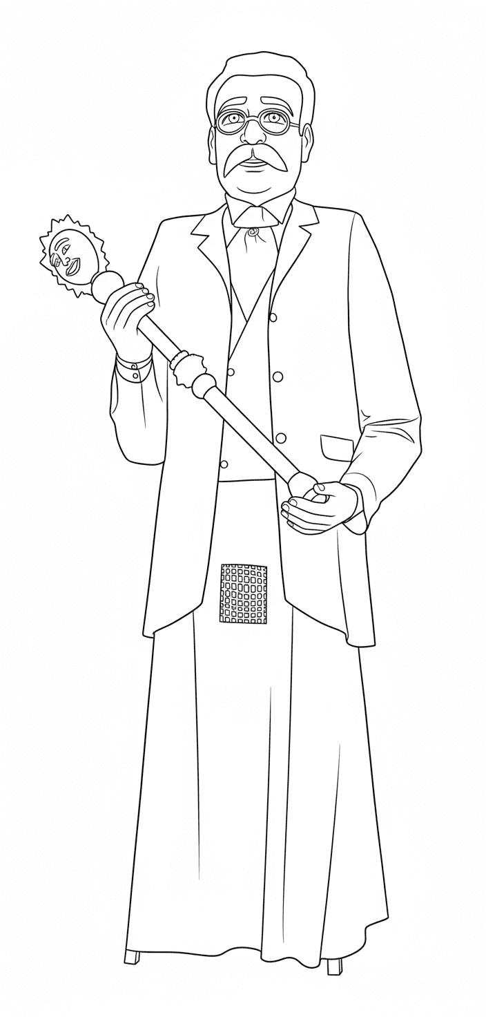 Gegant Lluís Domènech i Montaner de Canet de Mar