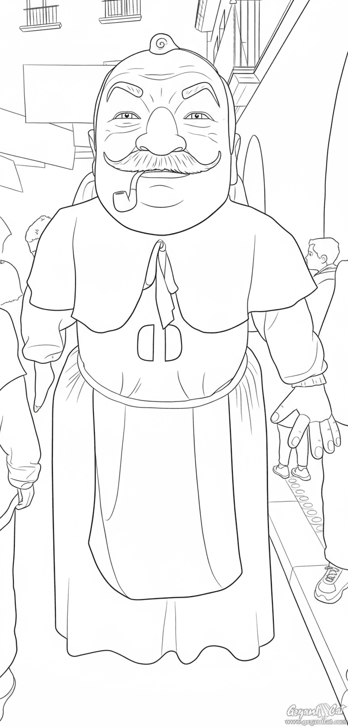 Gegant Pep dels Oriols del Carnaval de Solsona