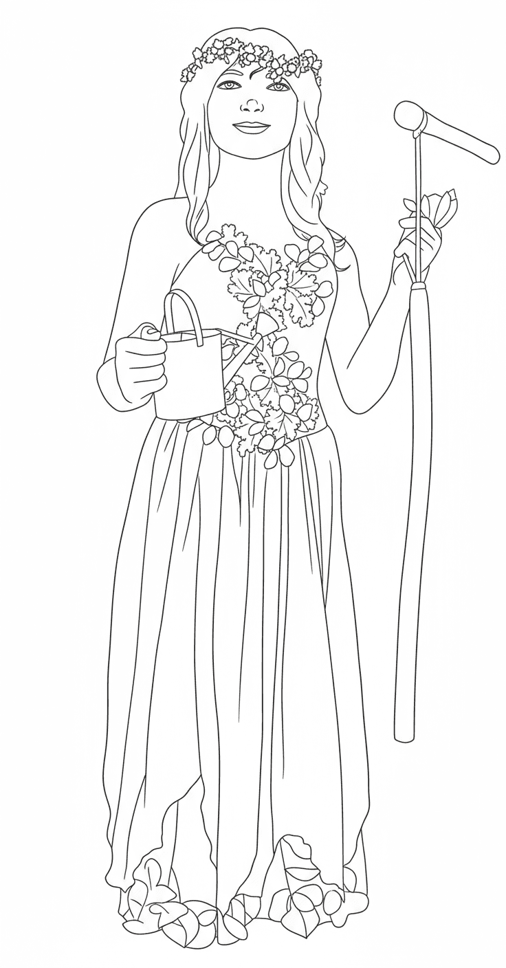 Geganta de l'Escola Malagrida d'Olot