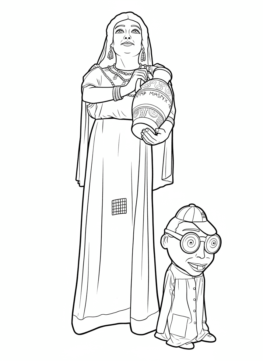 Geganta Nova del barri del Pla d’en Boet de Mataró