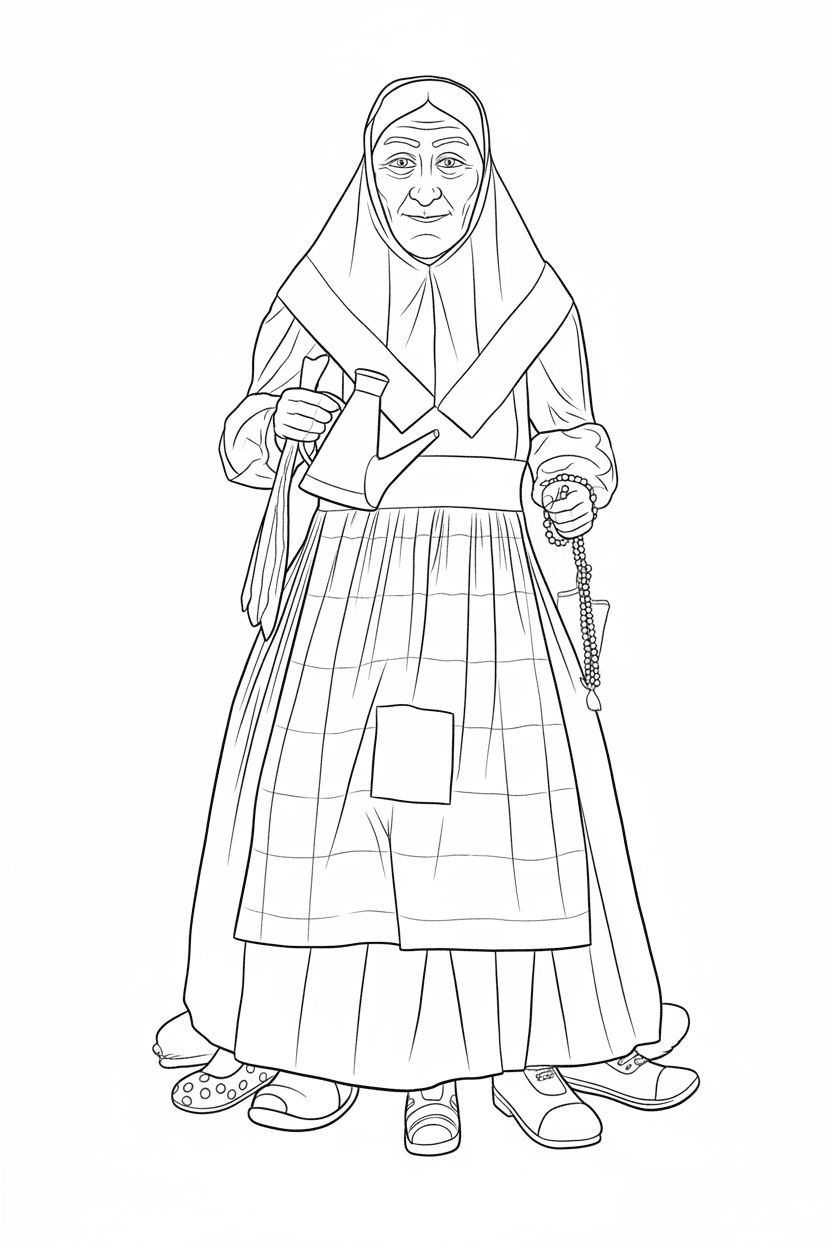 Geganta s'Àvia Corema de Maó