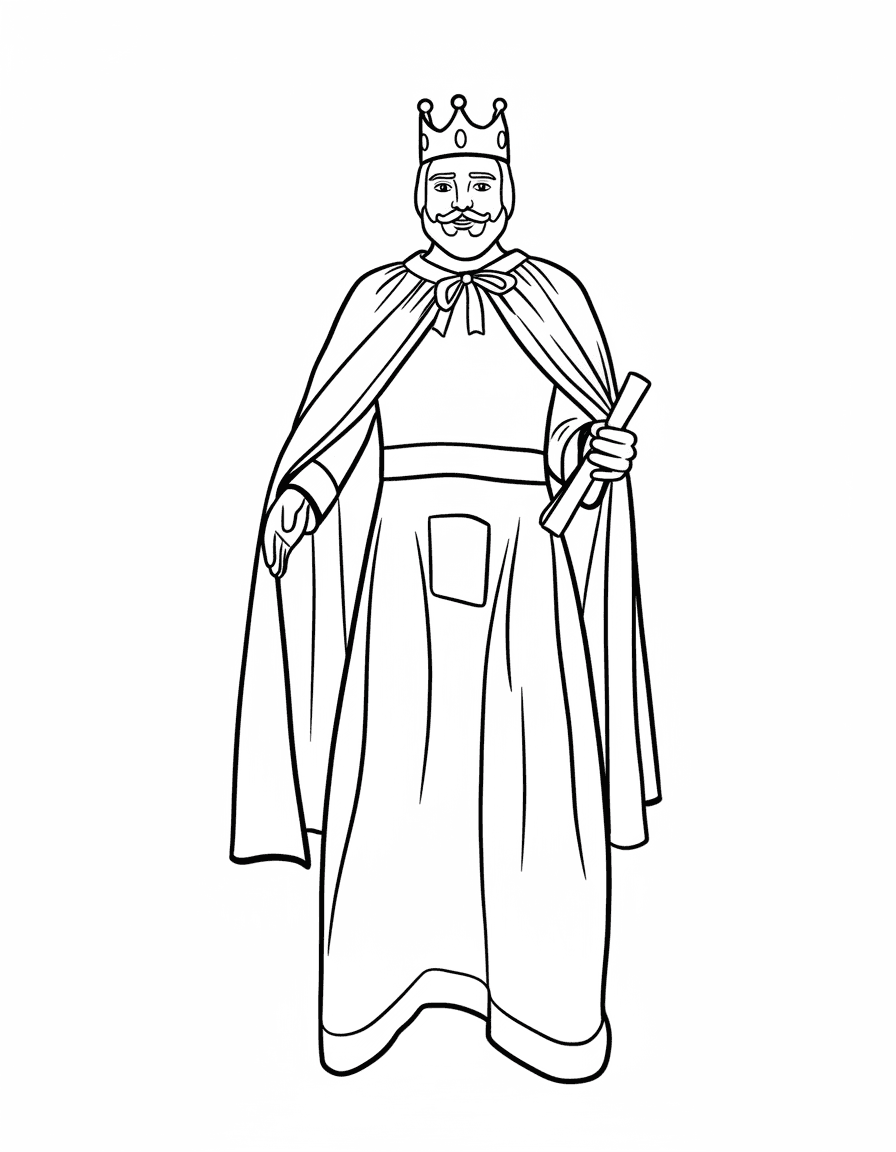 Gegantet Rei Ferran del Casc Antic de Barcelona