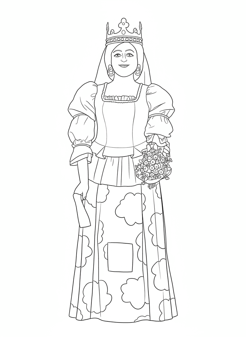 Geganteta del Dimoni Brut del Barri de Molins de Mataró