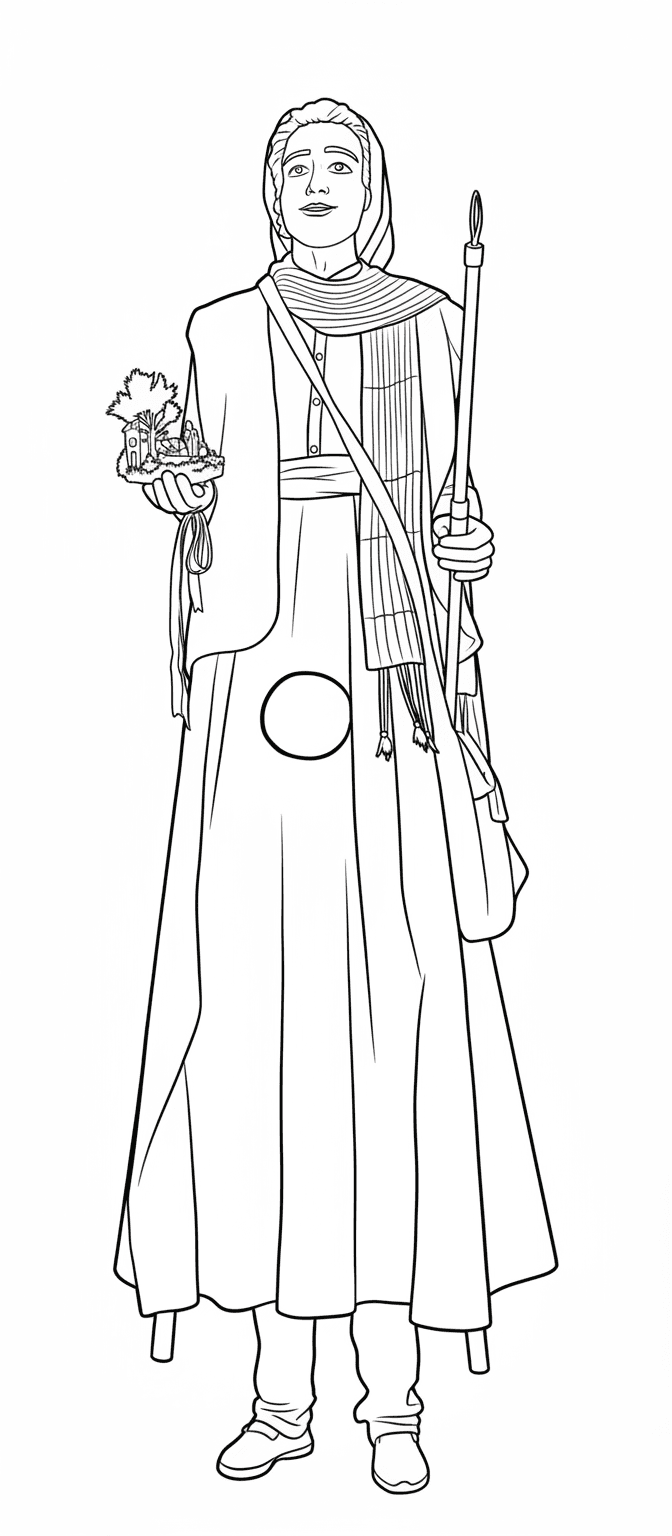 Gegantó de l'Agrupació de Pessebristes de Sabadell