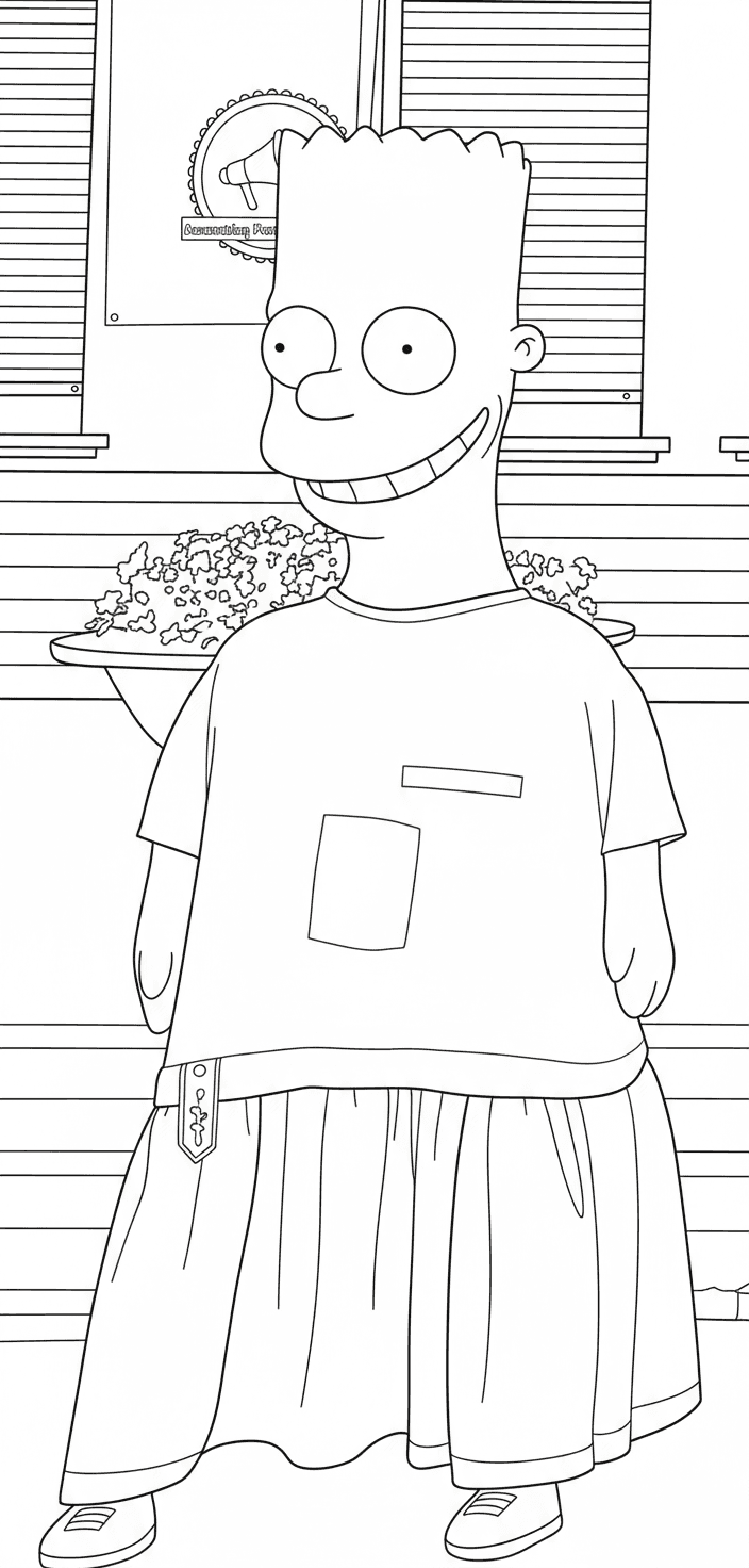 Gegantó Jordi Simpson de Barberà del Vallès