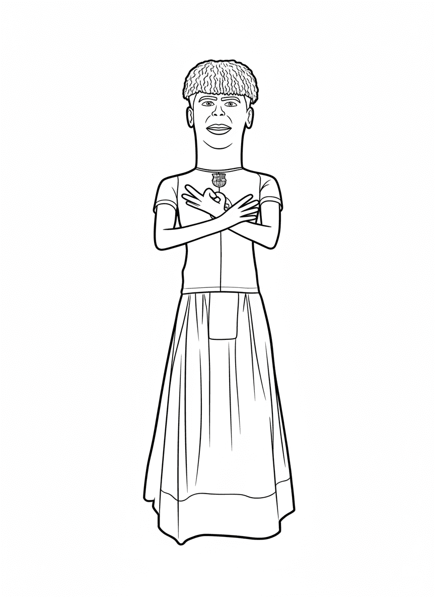 Gegantó Lamine d'Ivars d'Urgell