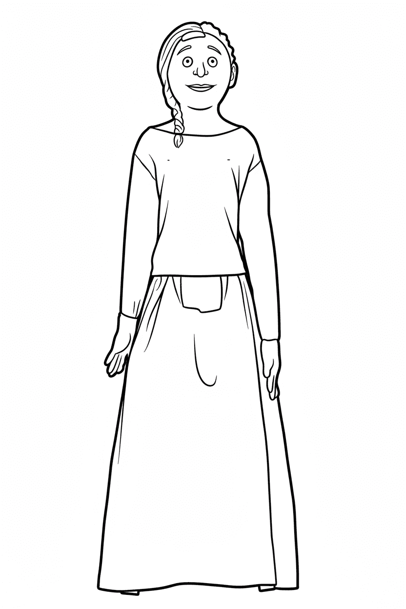 Gegantó/ona de l'escola Laia de Barcelona