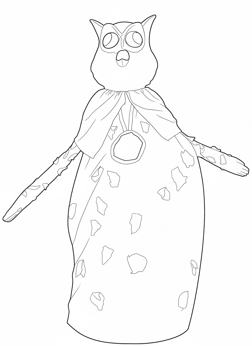 Gegantó Plomes dels Joves Geganters de Manresa