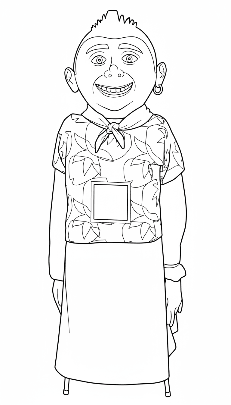 Gegantó Punky de Viladecavalls