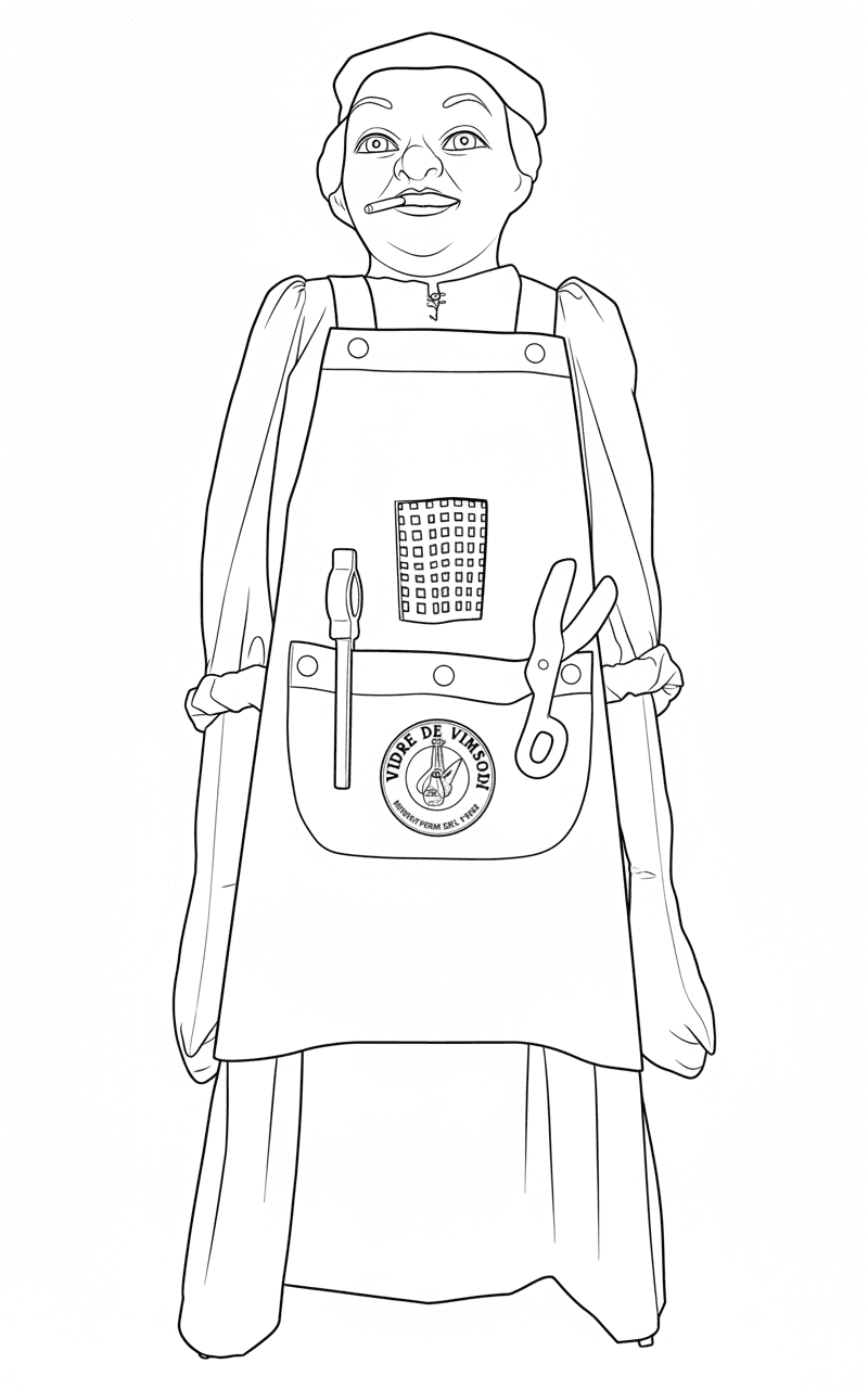 Gegantó Vitrum de Vimbodí i Poblet