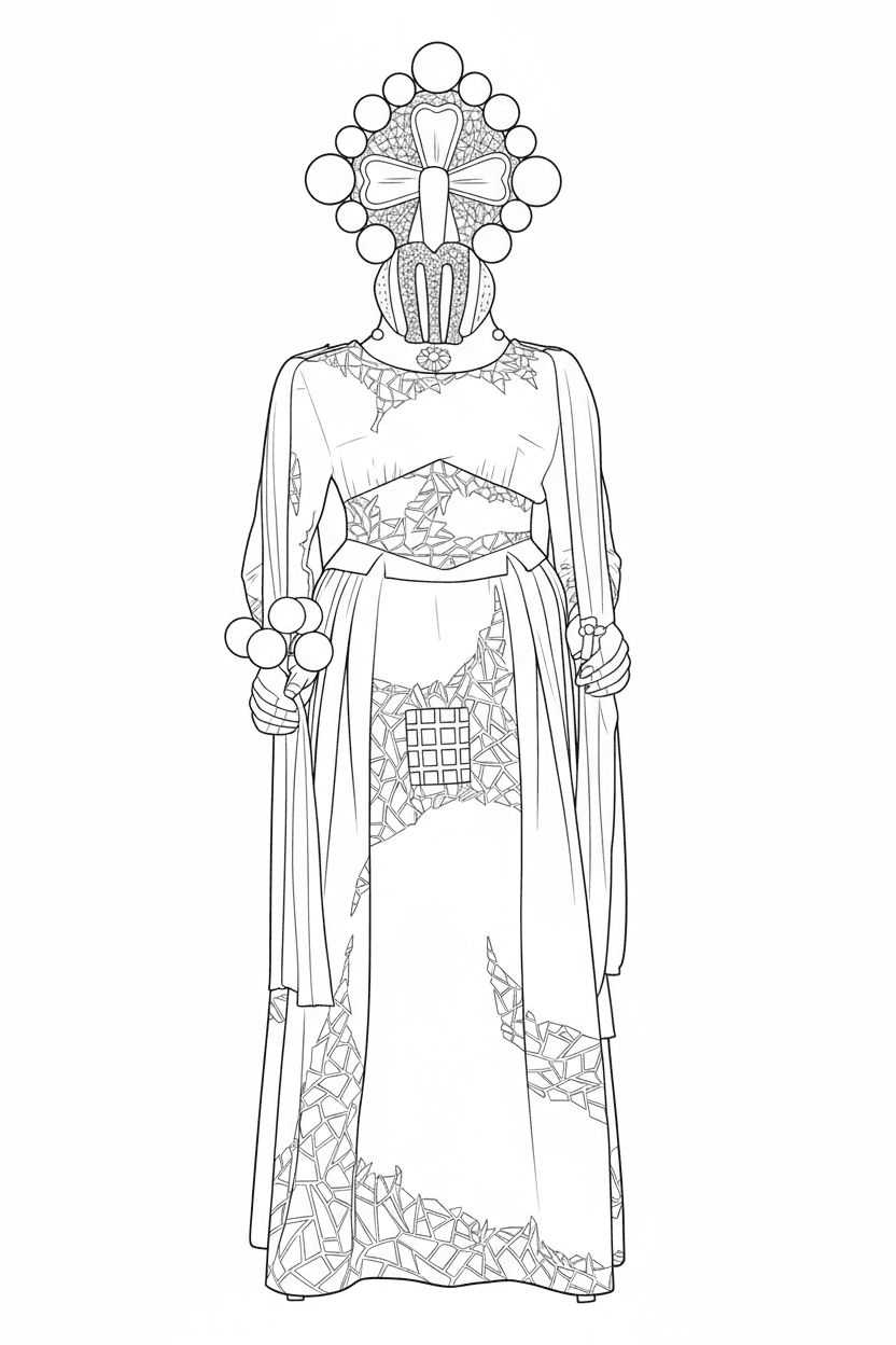 Gegantona Crespinella de Barcelona