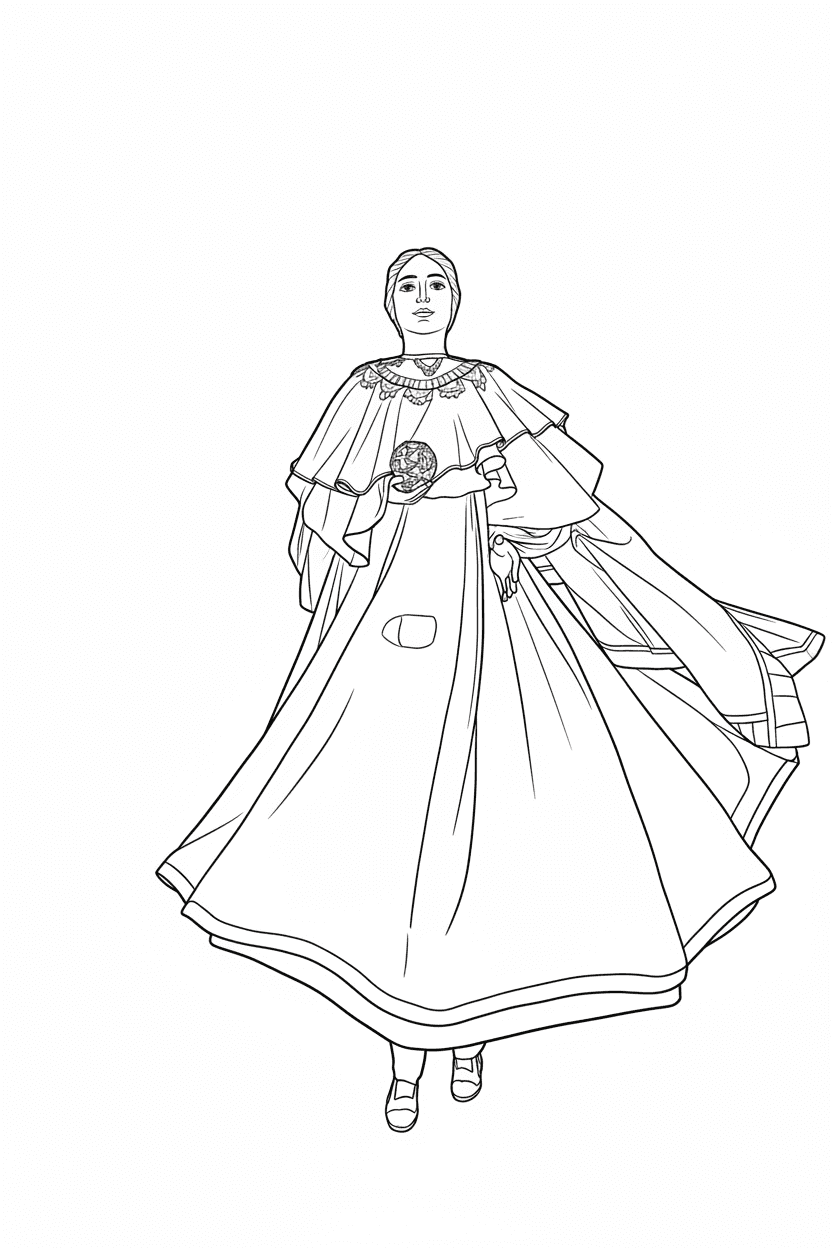 Gegantona de la Federació d'Ateneus de Catalunya