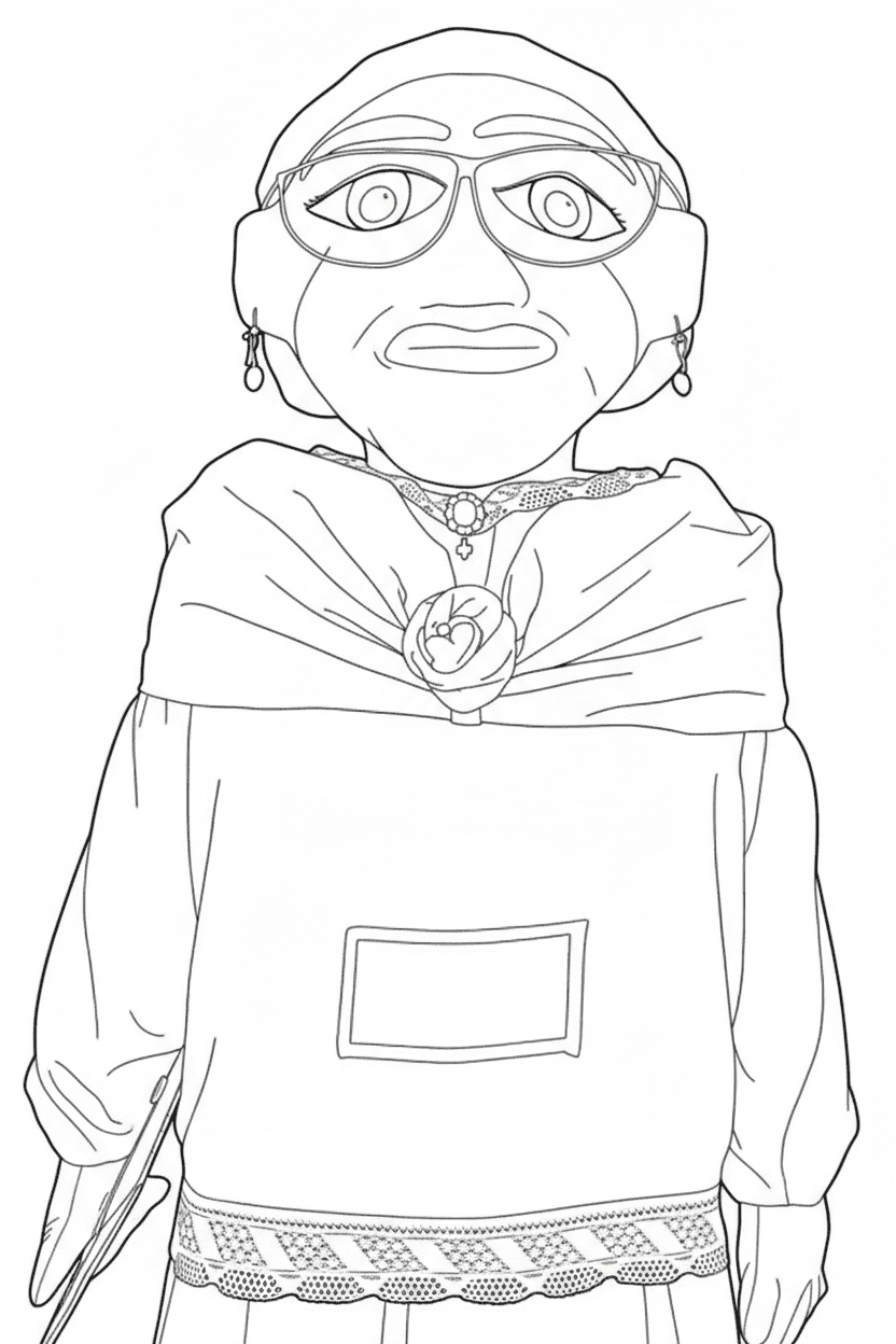 Gegantona de l'escola Nadal de Sant Feliu de Llobregat