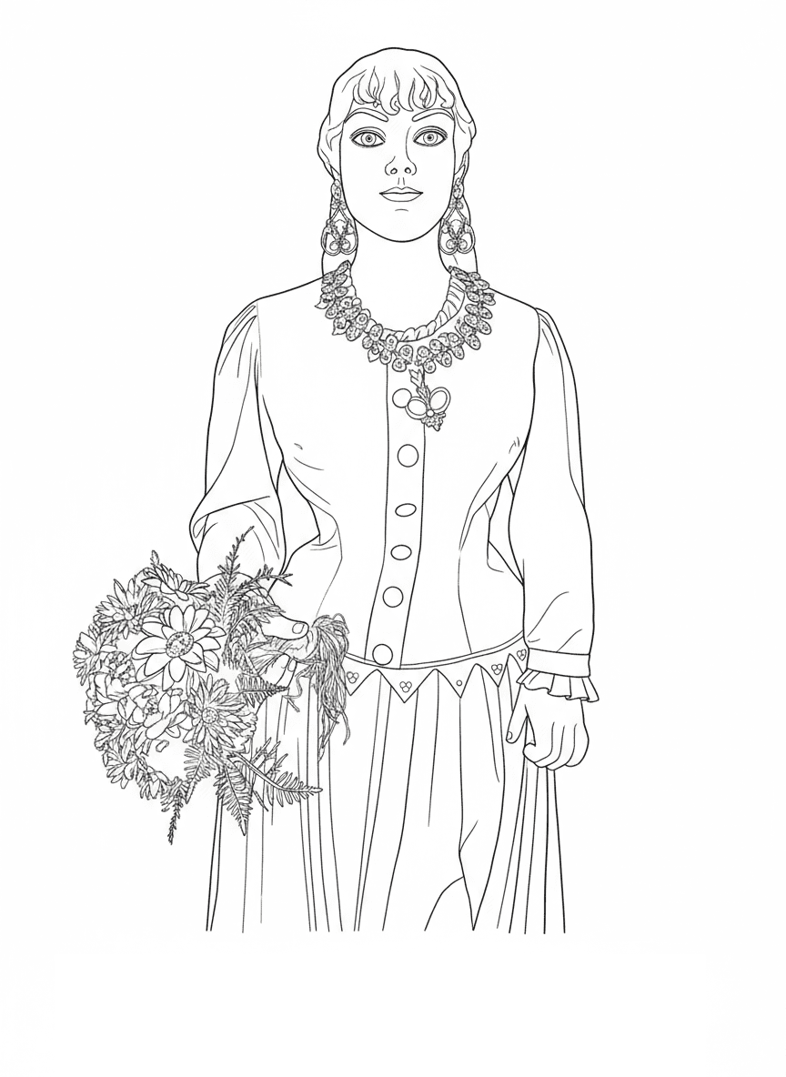 Gegantona del Bar La Toneta de Mataró