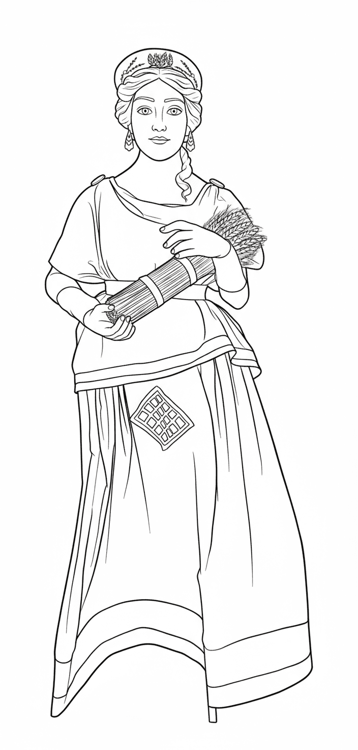 Gegantona Demèter de L'Escala