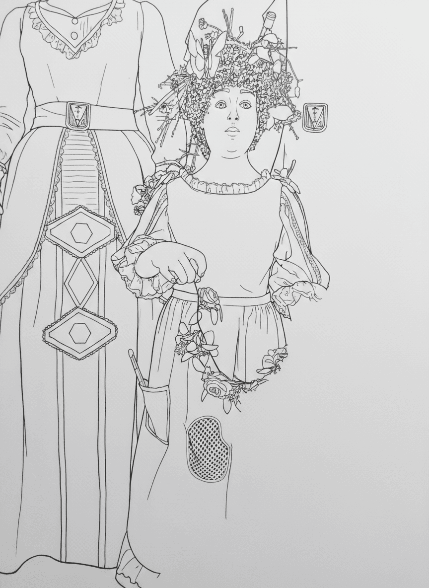 Gegantona Enramada de Sallent