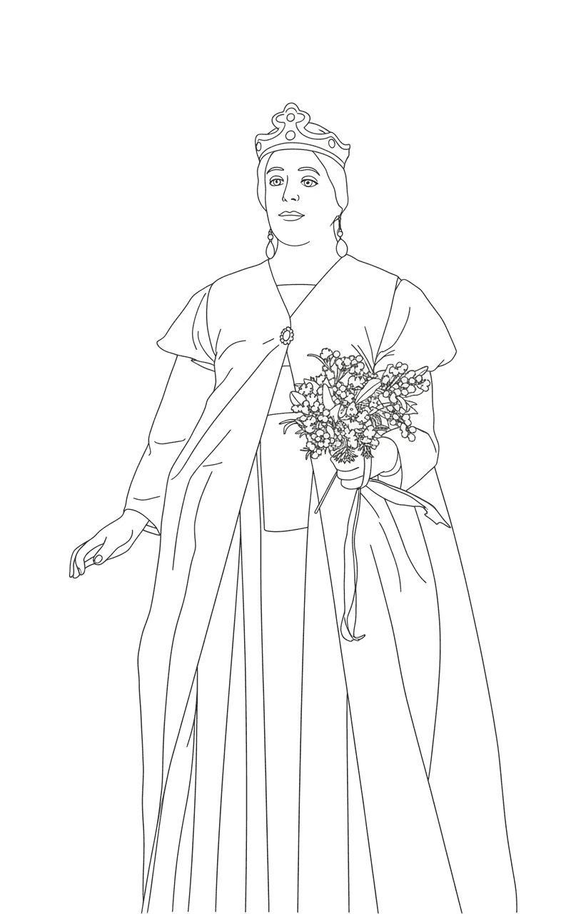 Gegantona India dels Joves Geganters de Manresa