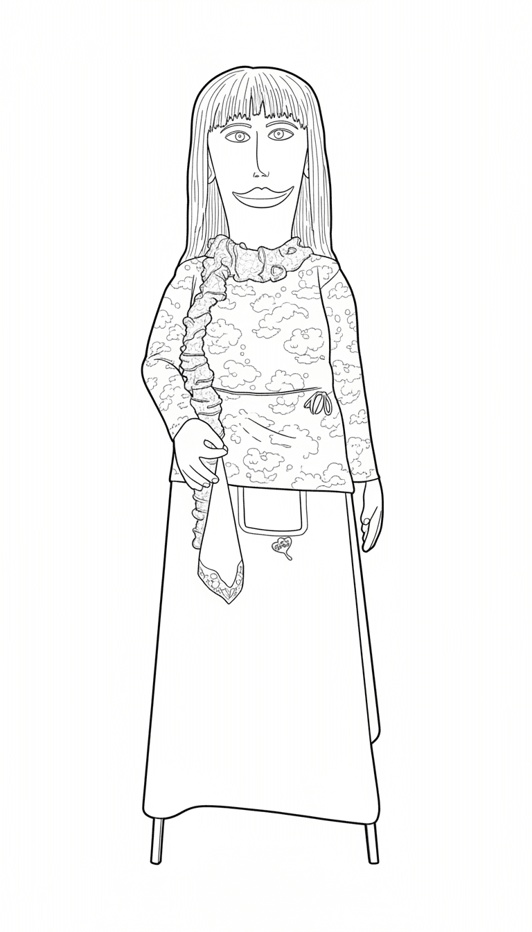 Gegantona Laia d'Arenys de Munt