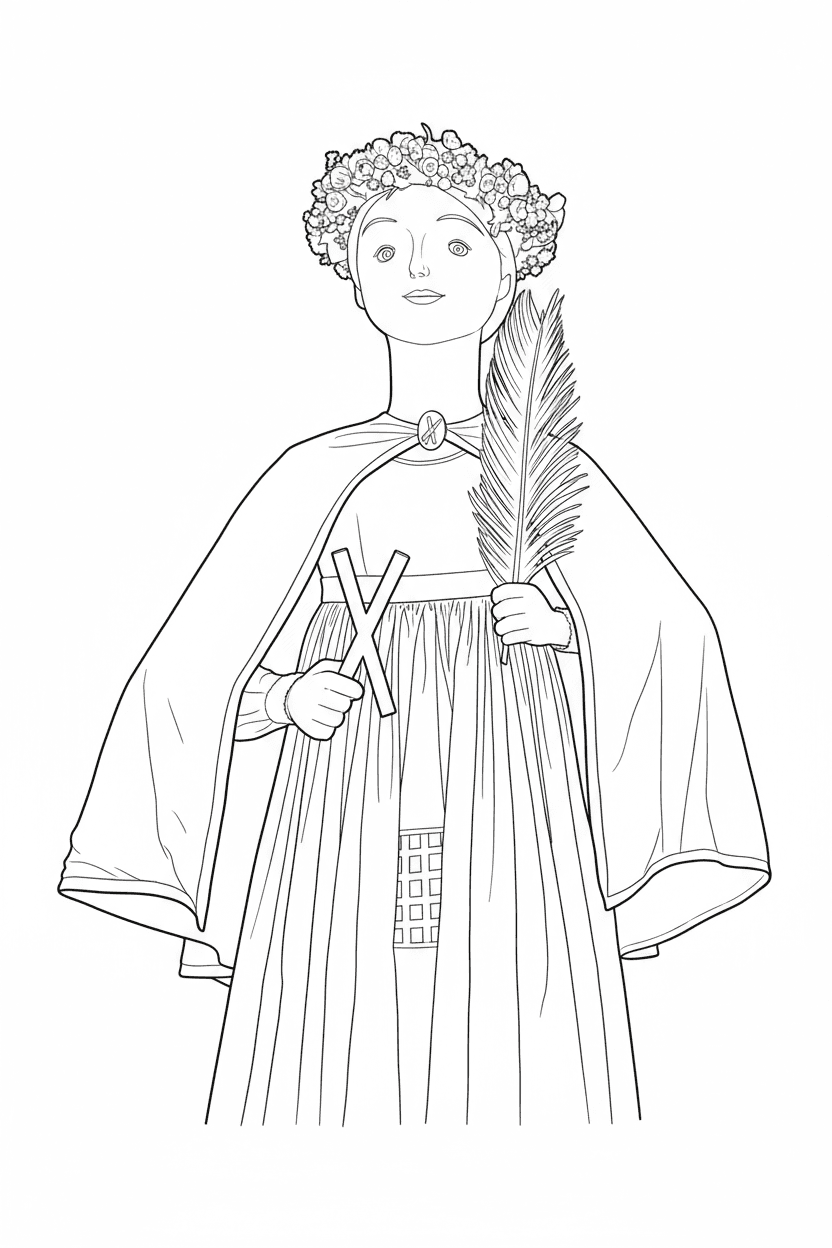 Gegantona Laia de Barcelona