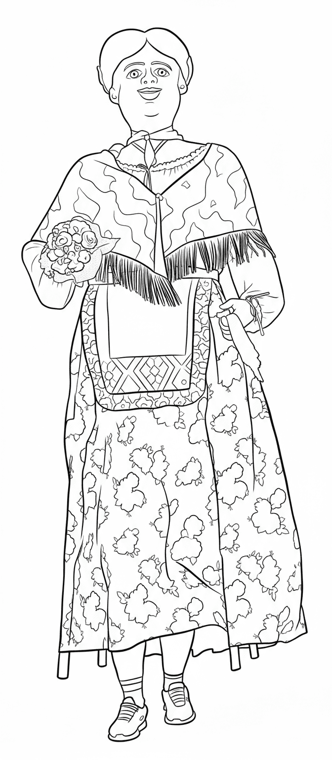 Gegantona Mariona de Barberà del Vallès