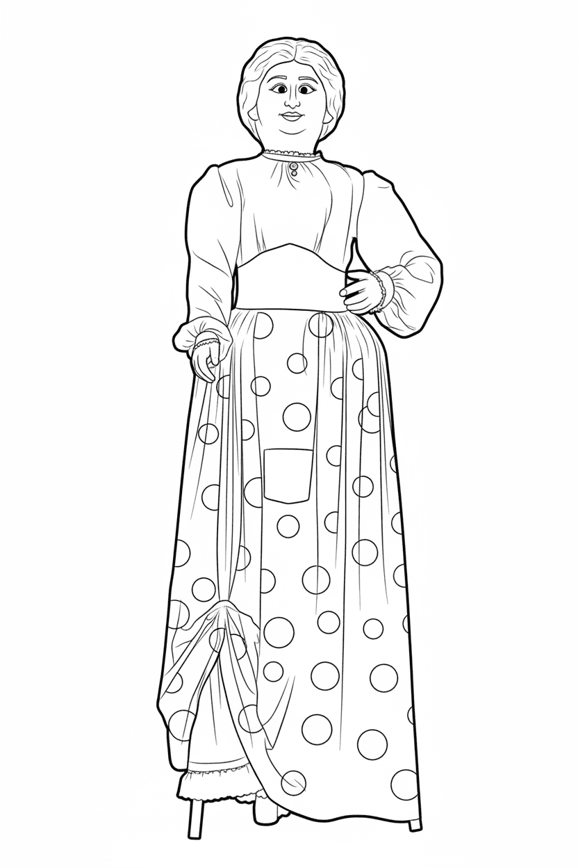 Gegantona Sussana de la Ràpita