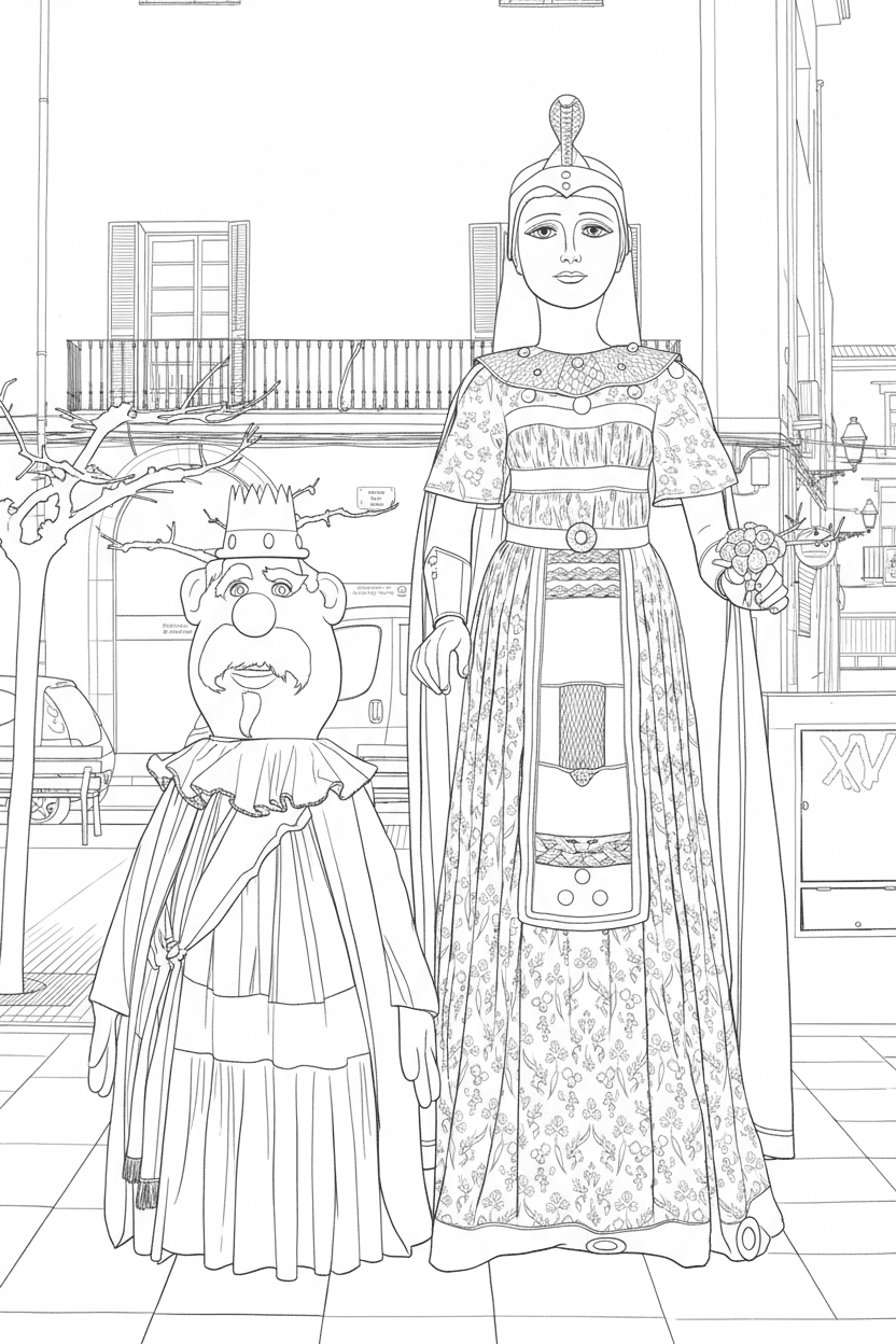 Gegantons de Cassà de la Selva