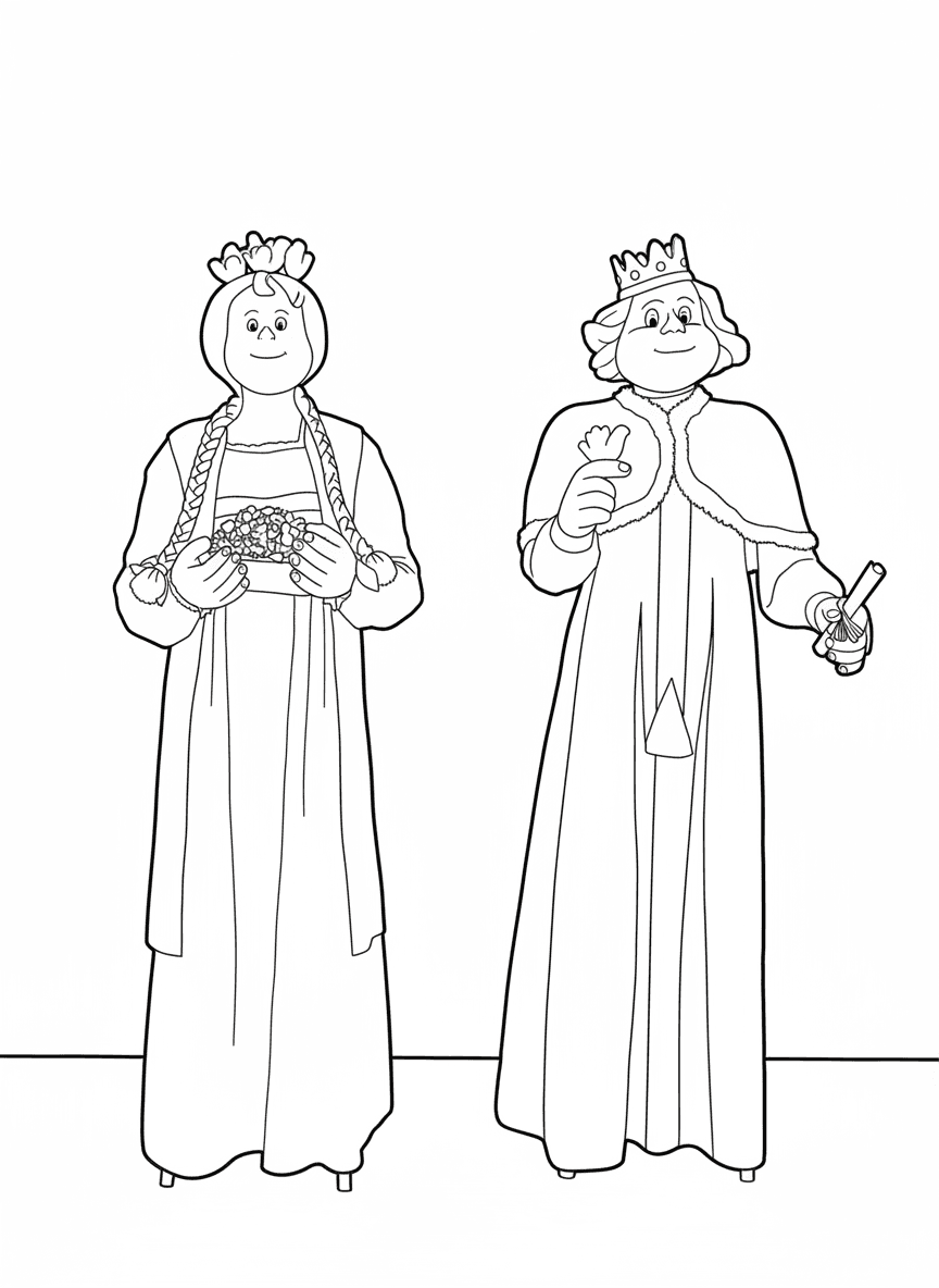 Gegantons de les Colònies Jordi Turull de Barcelona