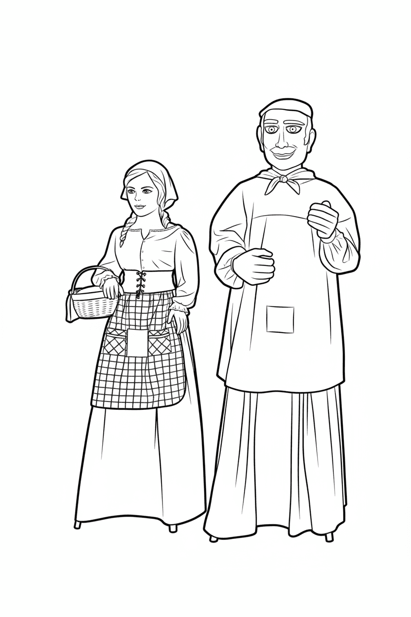 Gegantons de Sant Joan de Vilatorrada