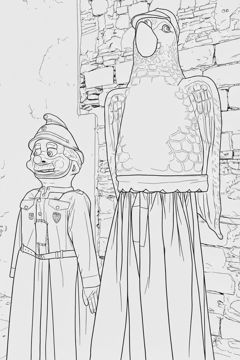 Gegantons del Barri de Poblenou de Barcelona