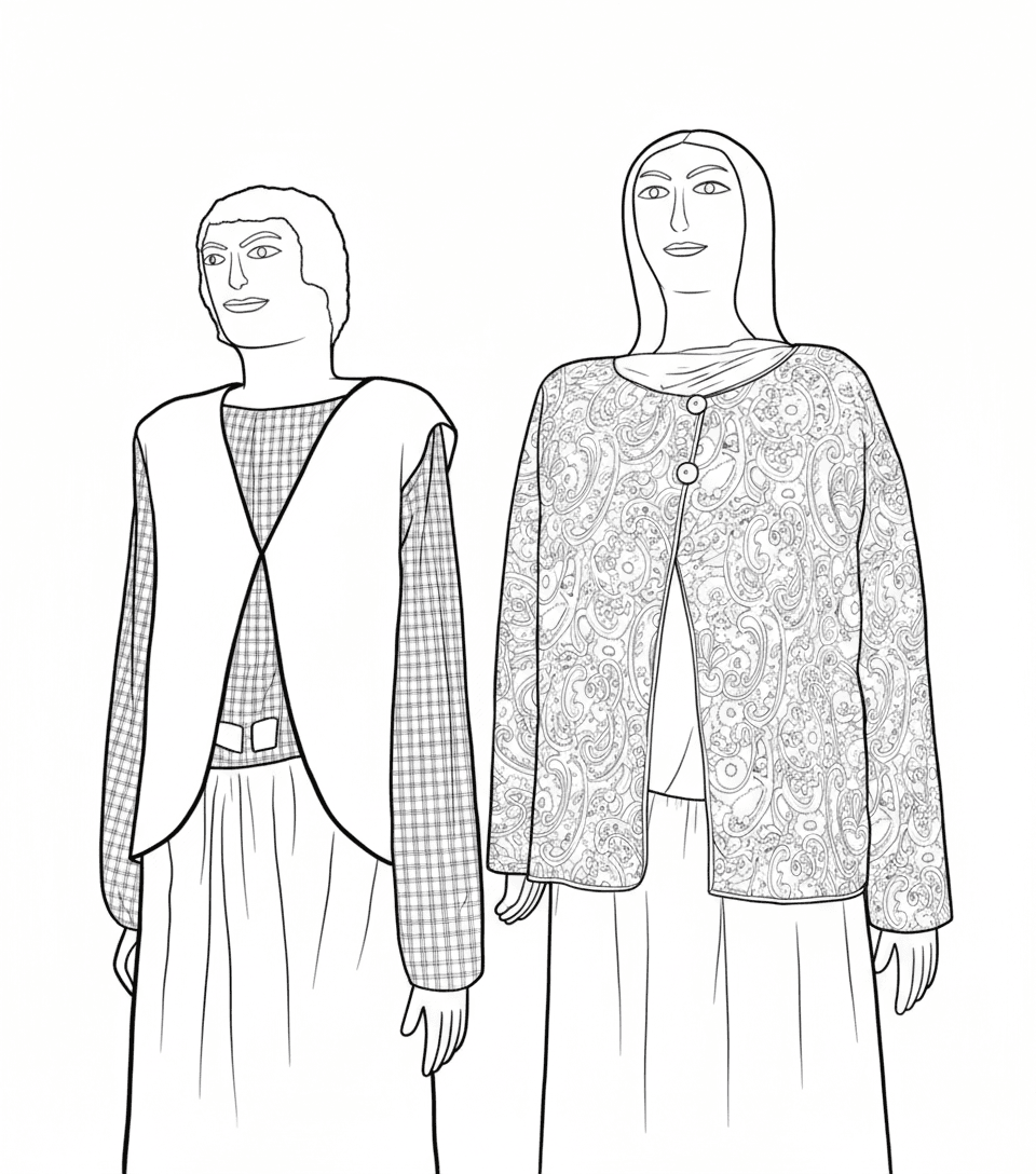 Gegantons del Cau Botifoll de Sant Quintí de Mediona