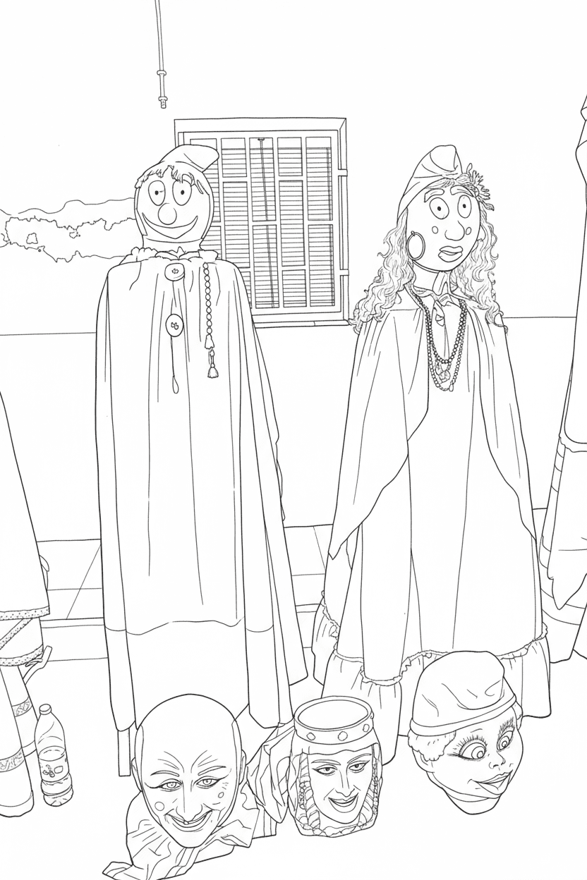 Gegantons del Passeig de les Palmeres de Tarragona