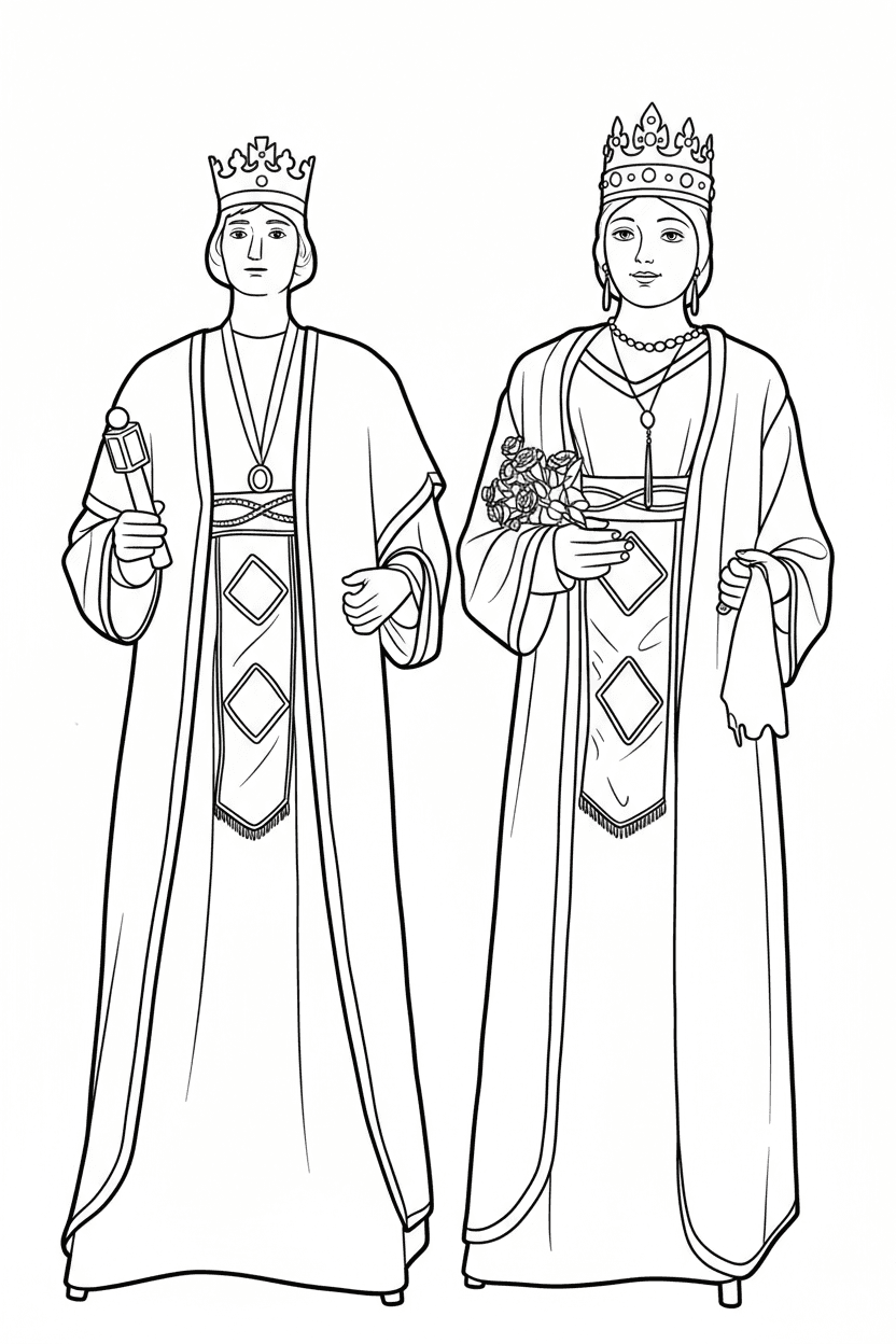 Gegantons Pubills del Poble Vell de Súria