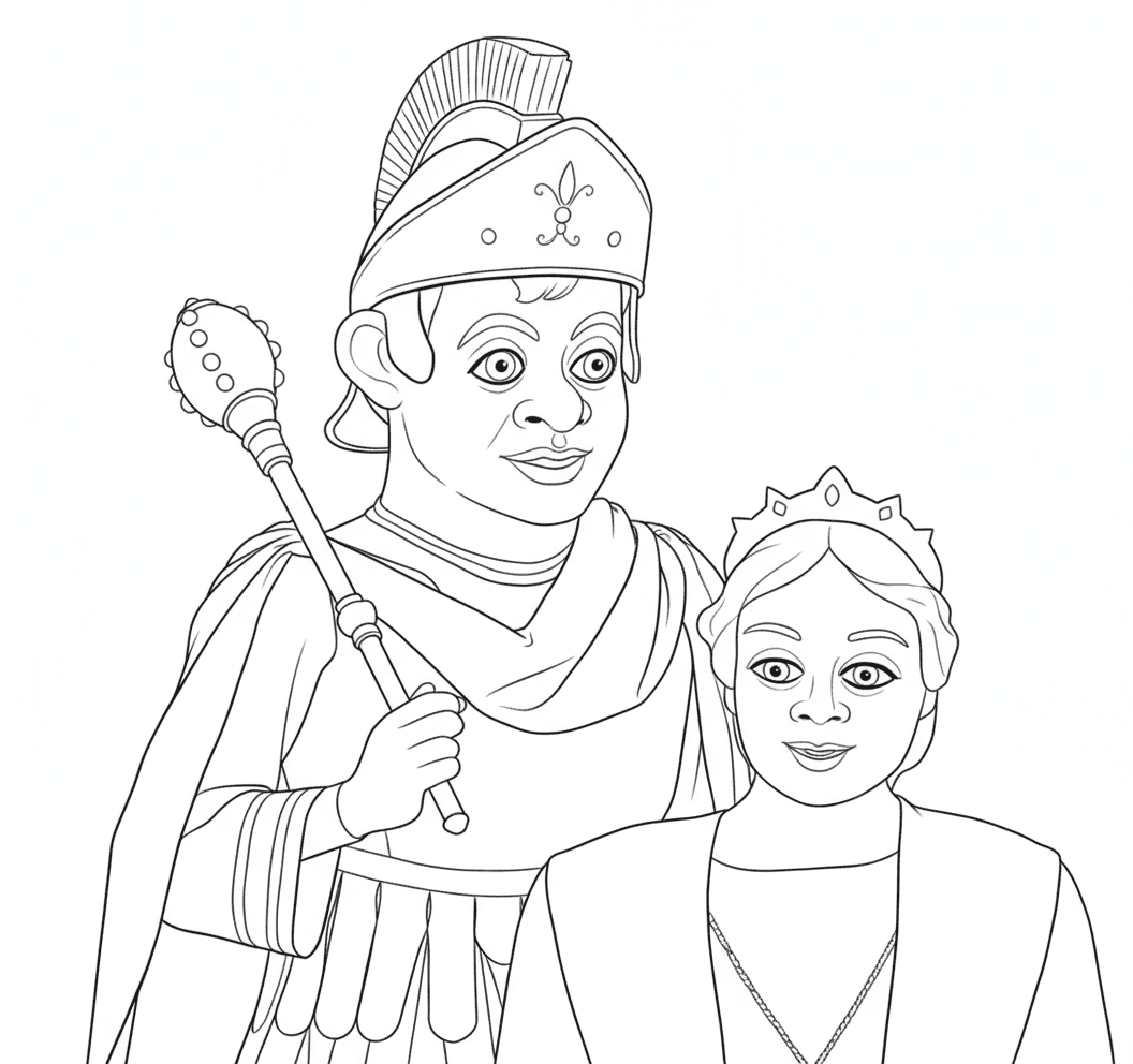 Gegantons Infantils de la Plaça Nova de Barcelona