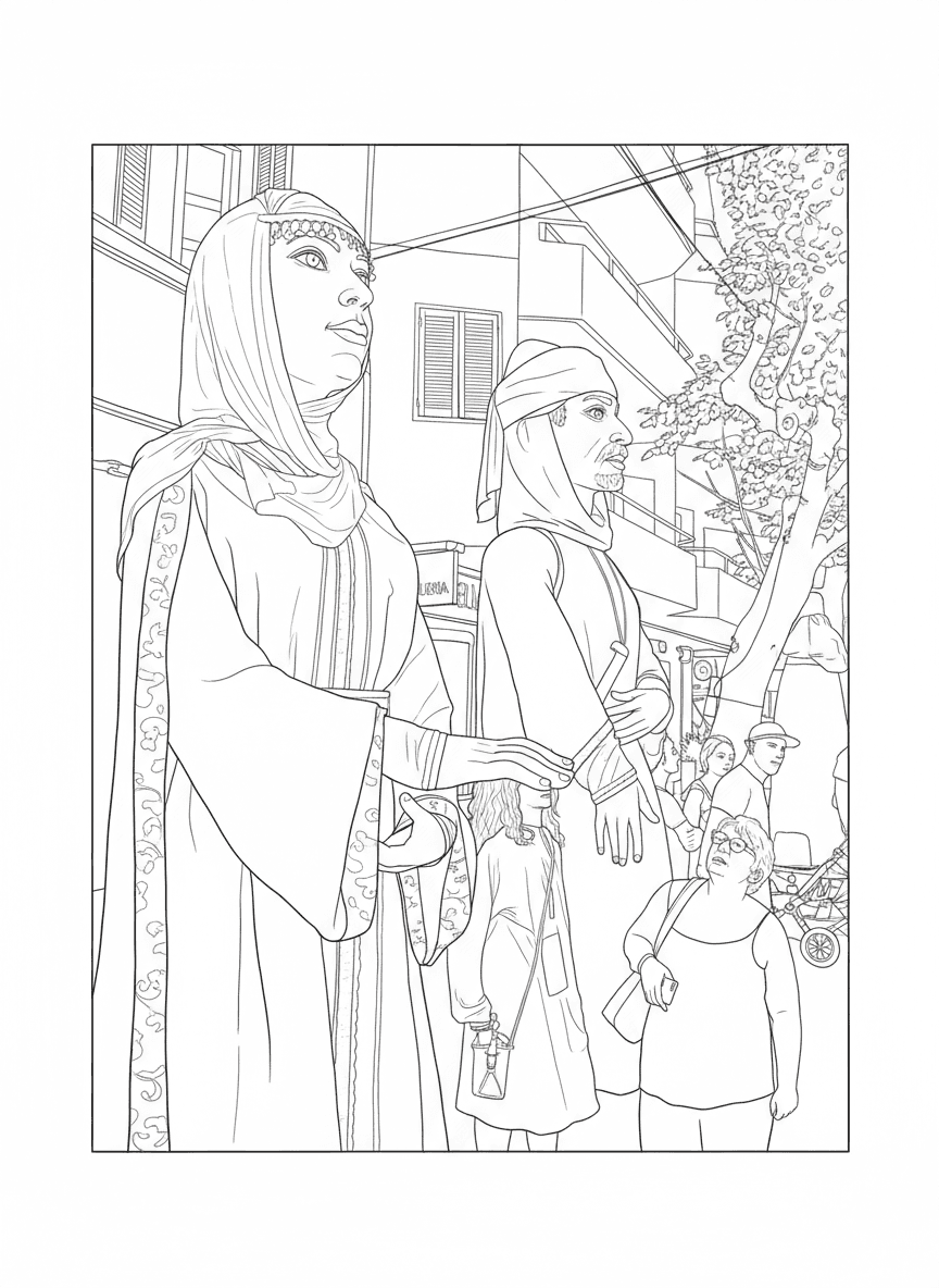 Gegants àrabs de Calvià