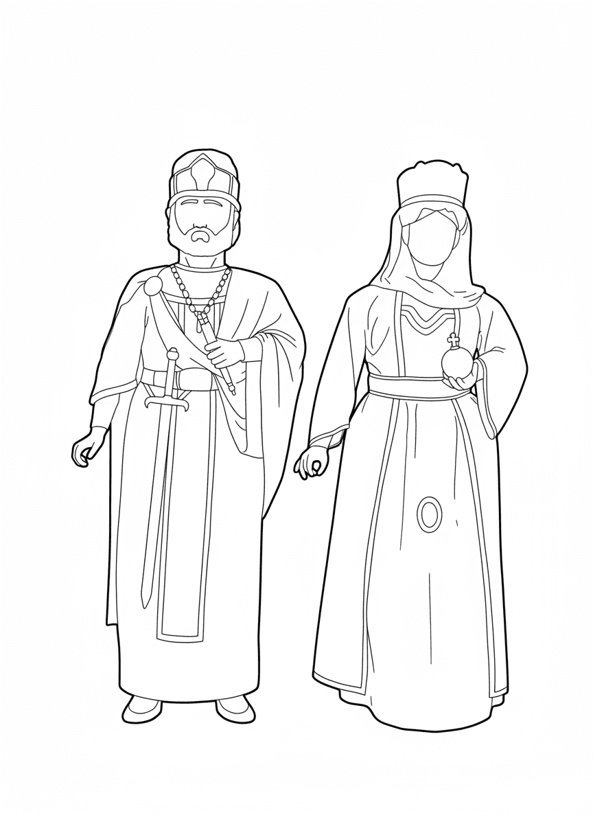 Gegants bizantins de la Plaça del Pallol de Tarragona