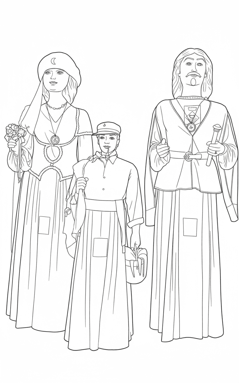 Gegants de Caldes d'Estrac