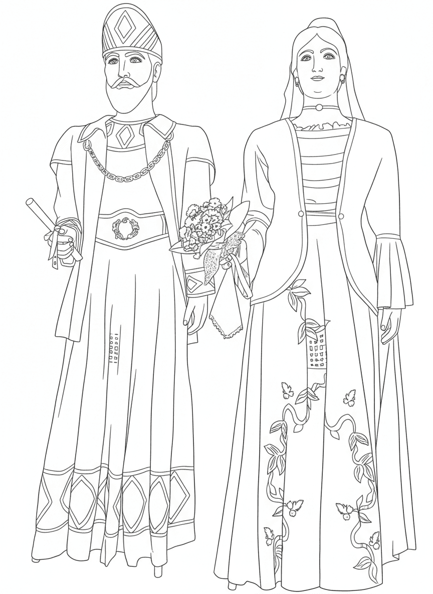 Gegants de Capellades (rèpliques)