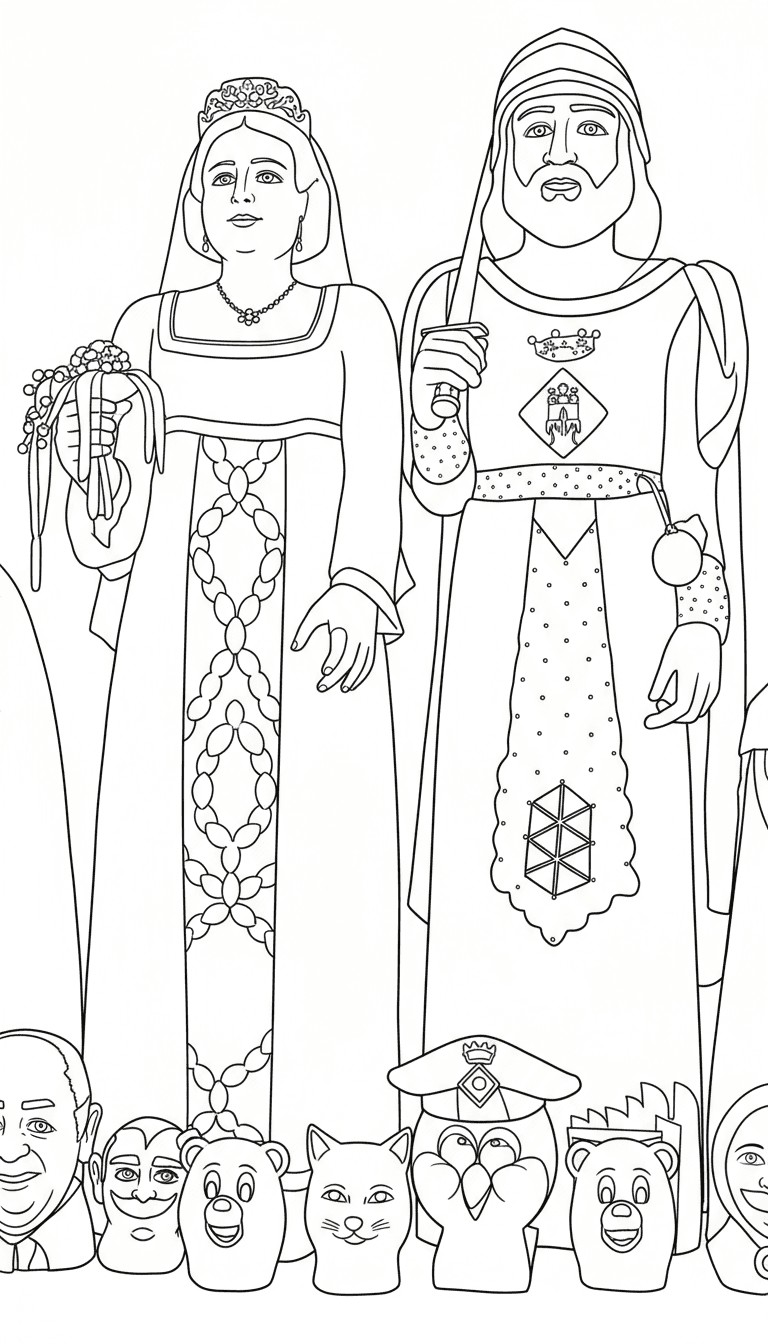 Gegants de Castellfollit de la Roca