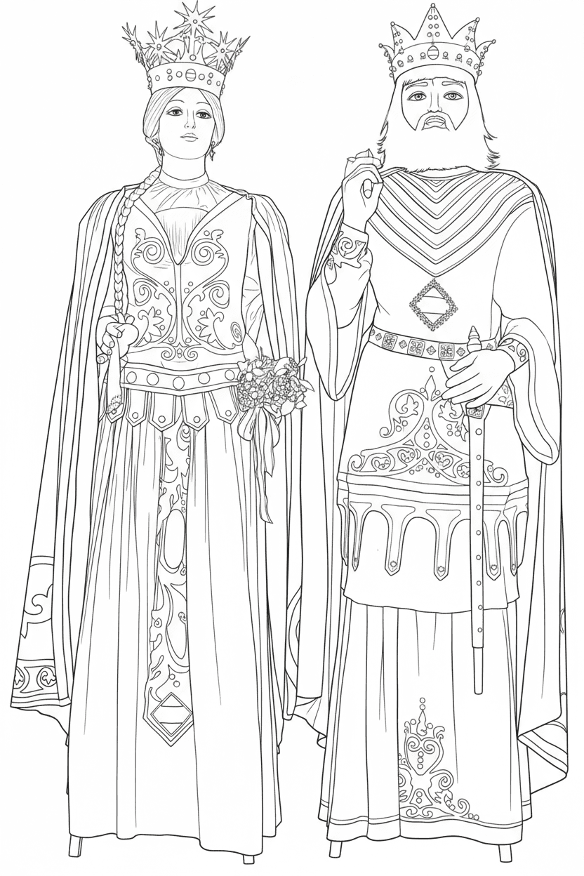 Gegants de la ciutat de Valls