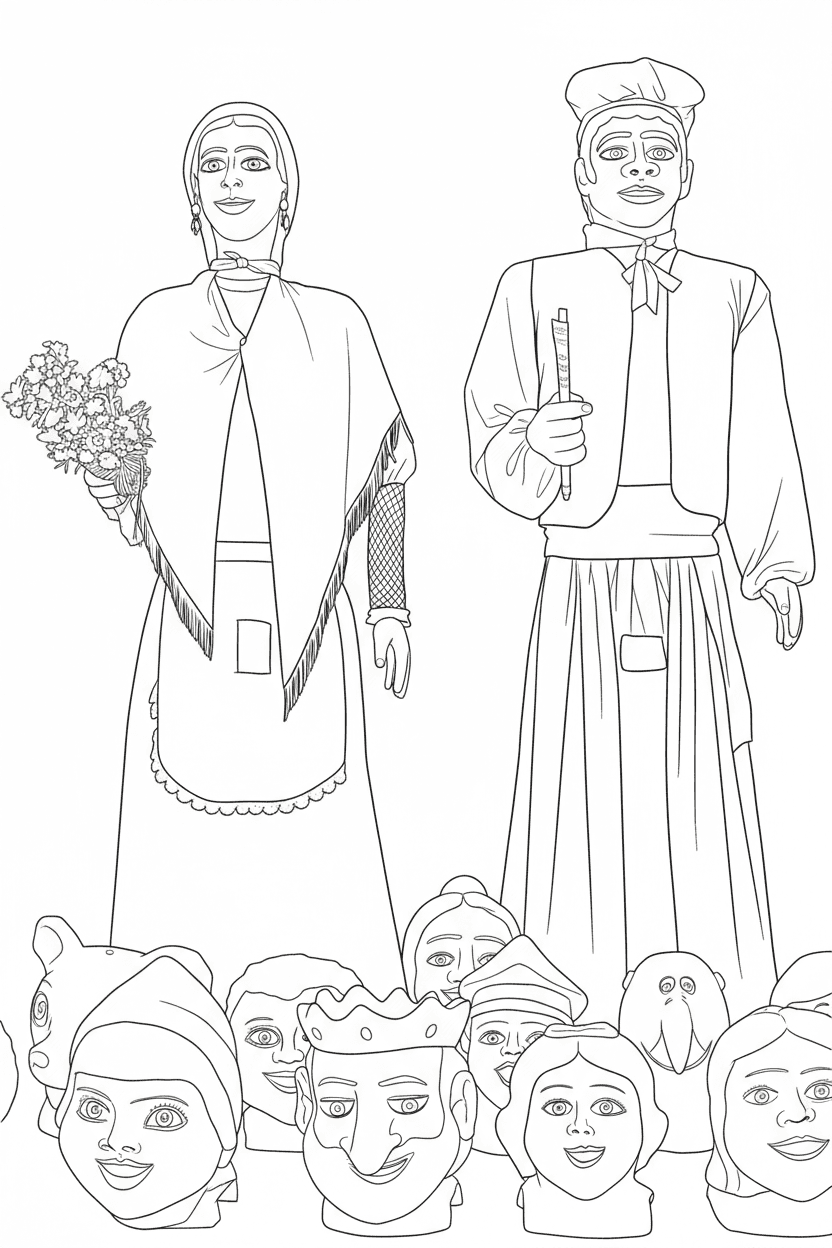 Gegants de la colònia Vila